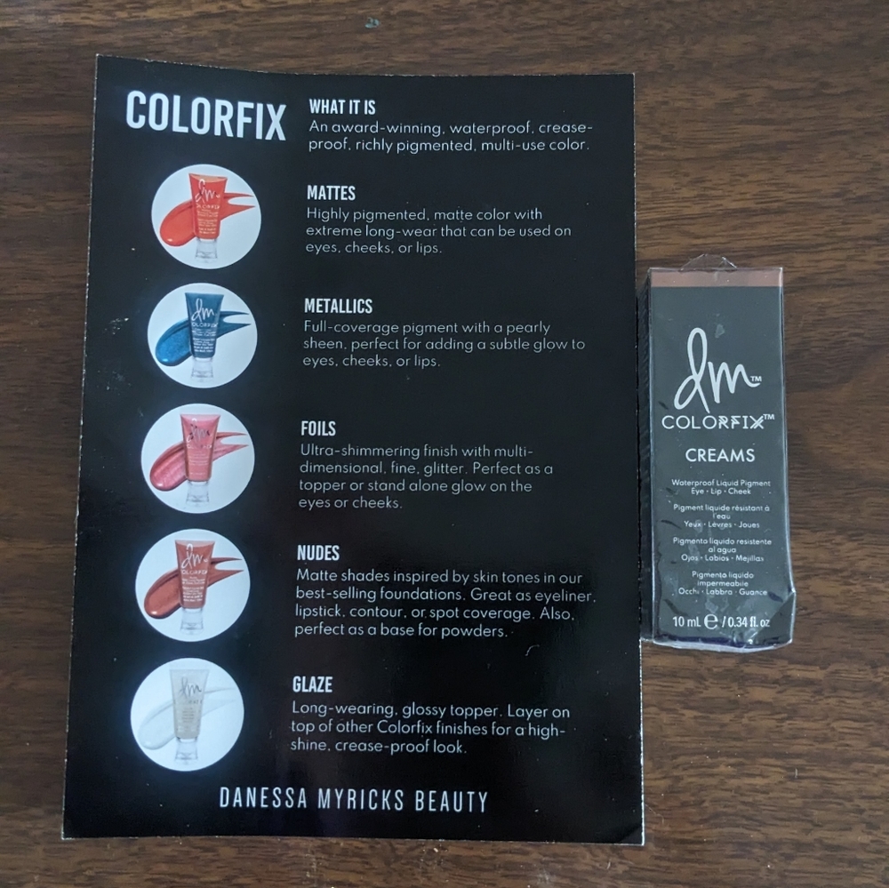 Danessa Myricks ColorFix Creams in shade Celebration